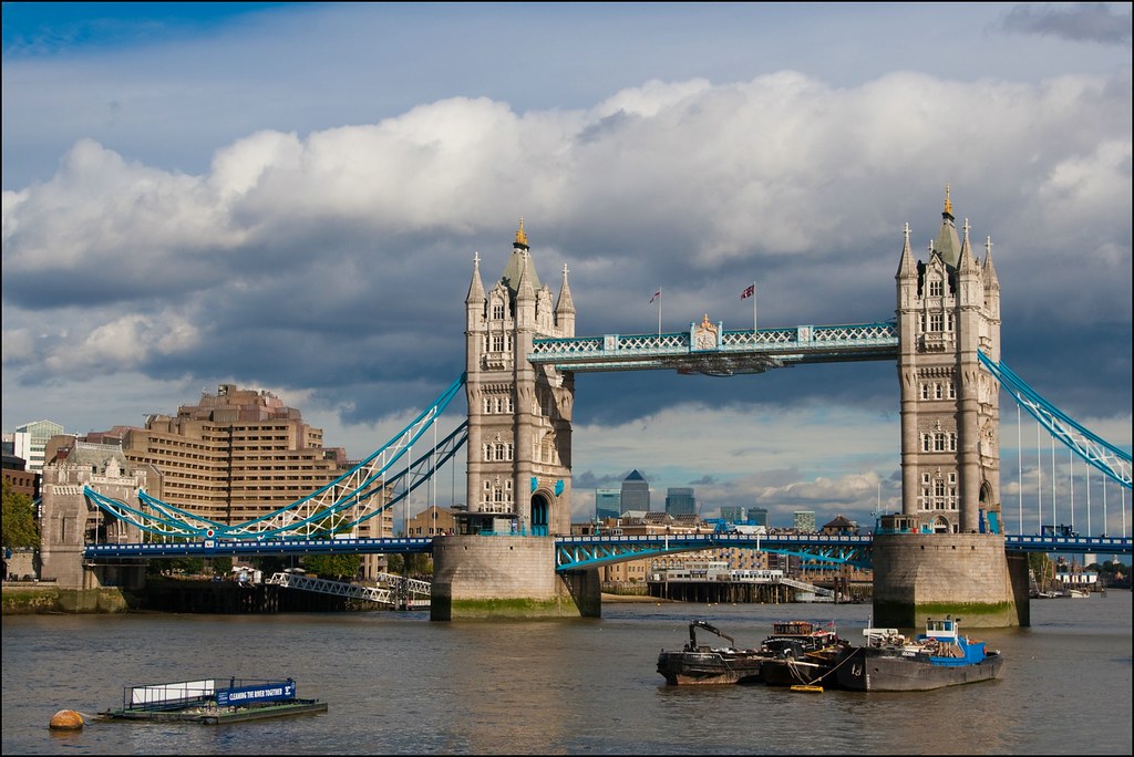 Tower Bridge London Gesamtbild