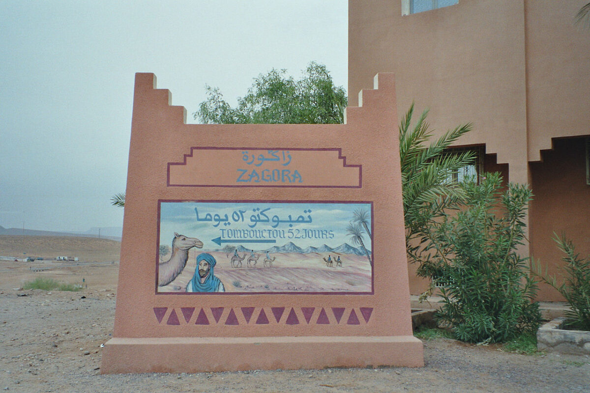 Wegweiser nach Timbuktu Reise 52 Tage